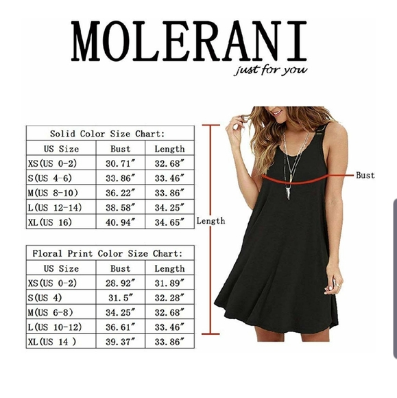MOLERANI
Casual Swing Simple T-Shirt Loose Dress - Picture 8 of 8